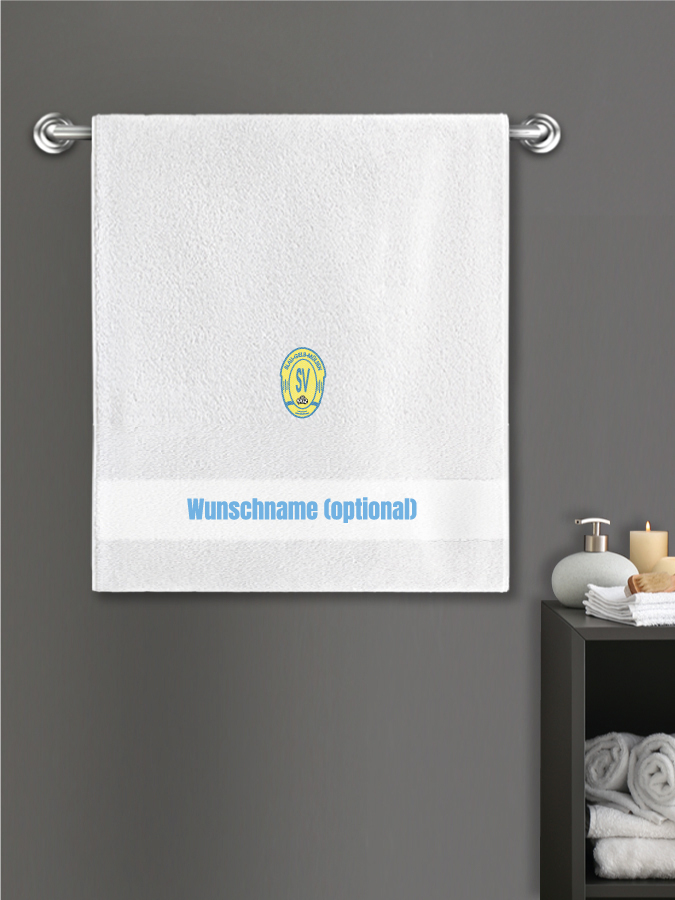 Badehandtuch Team Sticklogo
