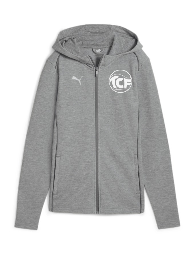PUMA teamFINAL Casuals Kapuzenjacke Damen
