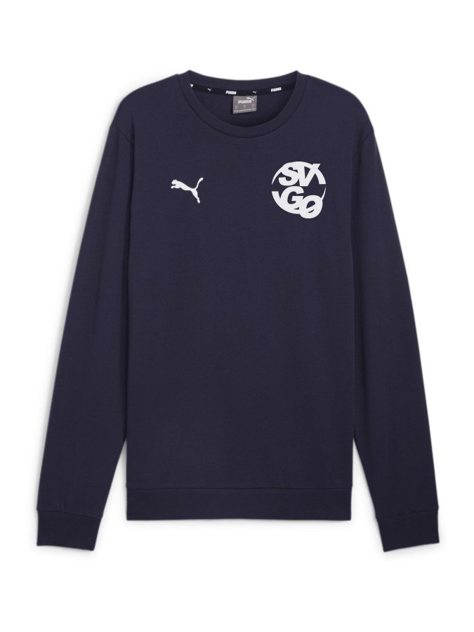 PUMA teamGOAL Casuals Crew Neck Sweatshirt