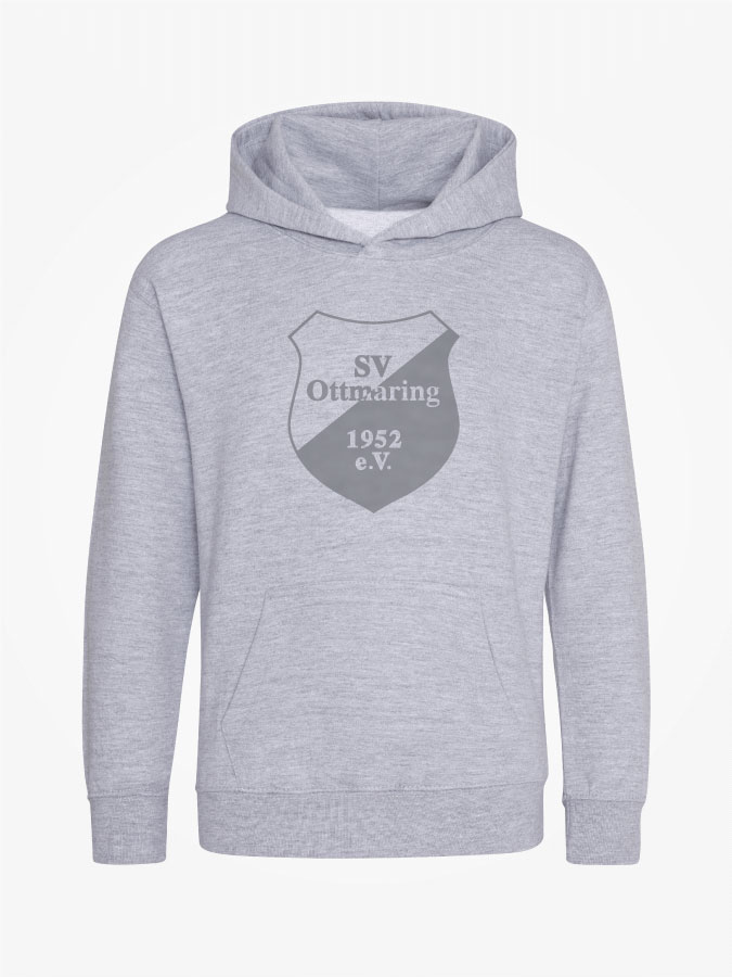 Hoodie All Grey Kids Unisex