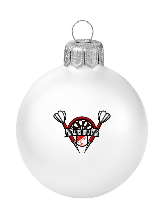 Weihnachtskugel Logo 8cm