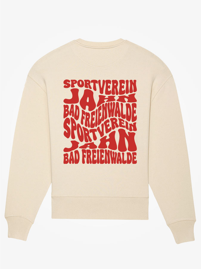 Sweatshirt Oversized Wavy Herren