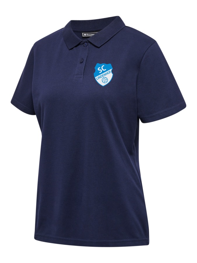 Hummel Red Stretch Polo Damen