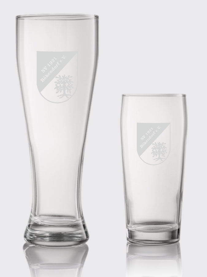 Biergläser Gravur
