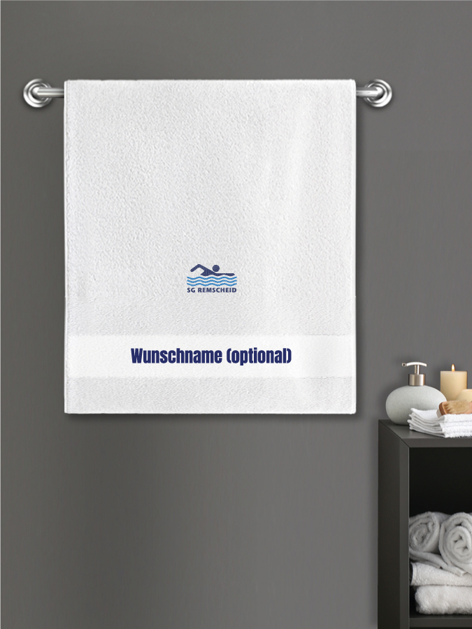 Badehandtuch Team Sticklogo