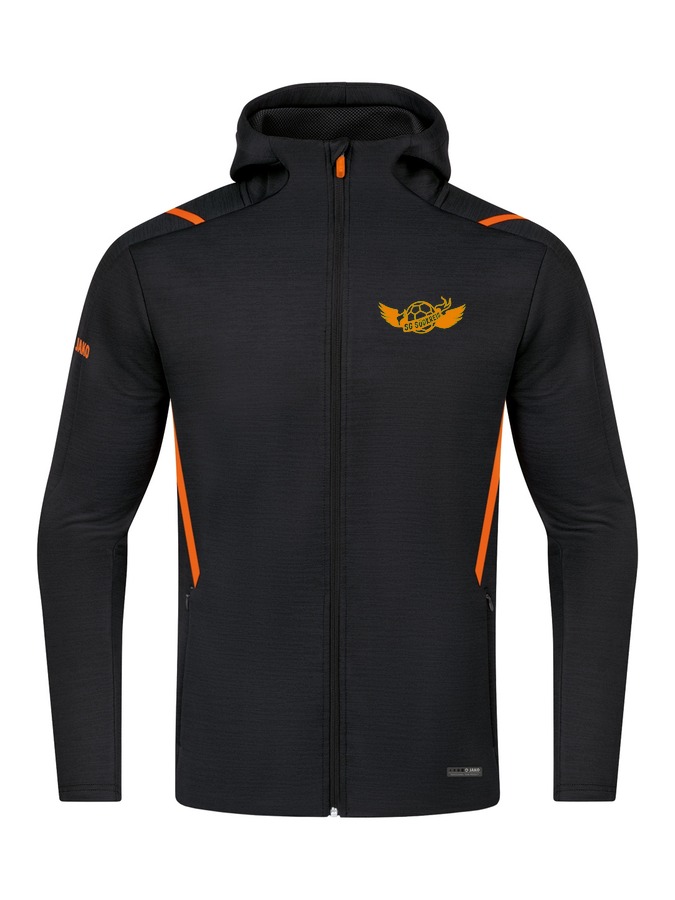 Jako Freizeitjacke Challenge mit Kapuze