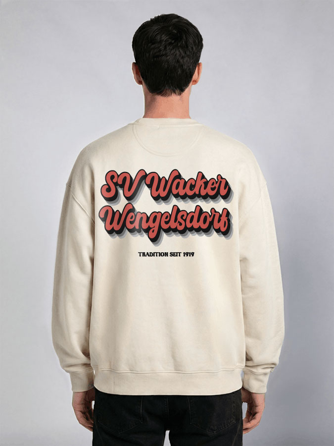 Oversized Sweater Vintage Herren