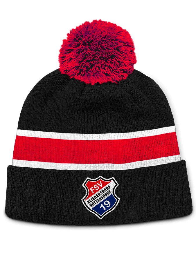 Bommelmütze Sticklogo