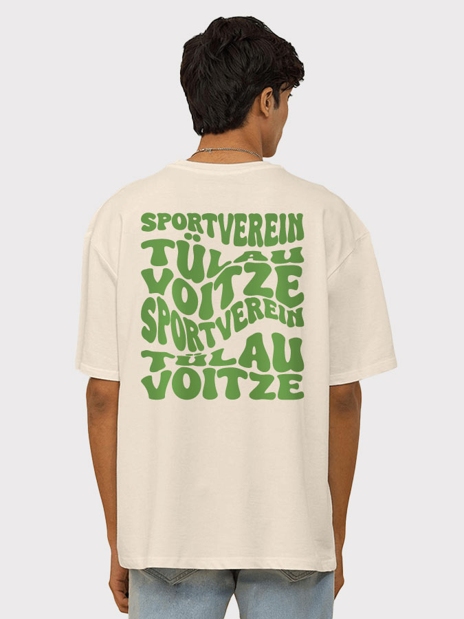 T-Shirt Oversized Wavy Herren