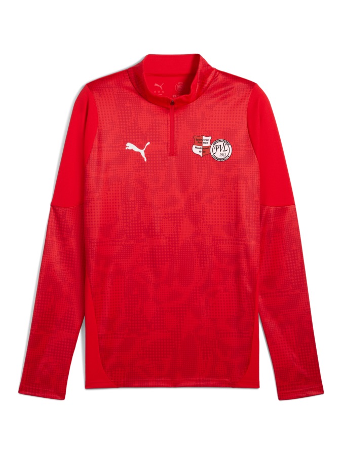 PUMA teamCUP Training 1/4-Zip-Top