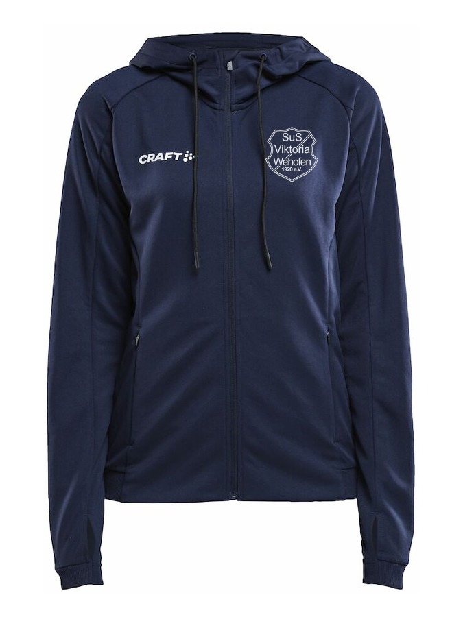 Craft Evolve Kapuzen-Trainingsjacke Damen