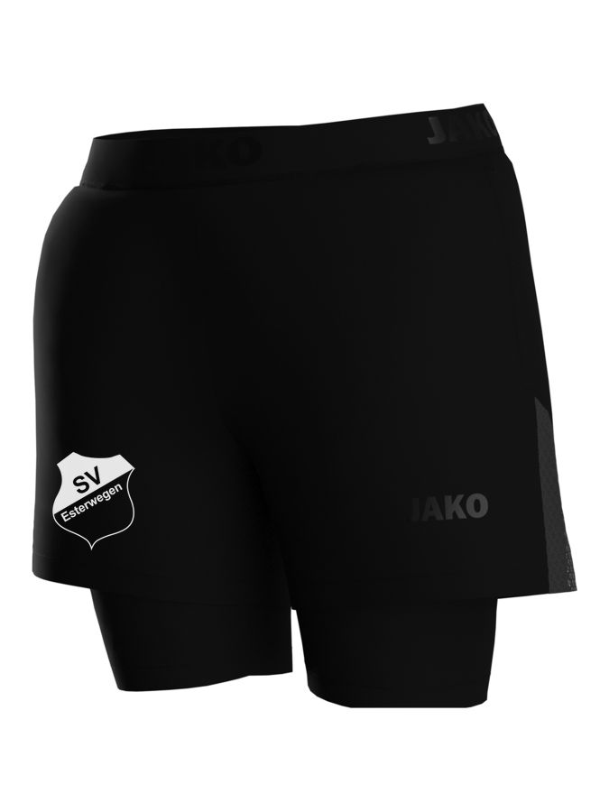 Jako 2-in-1-Short Power Damen