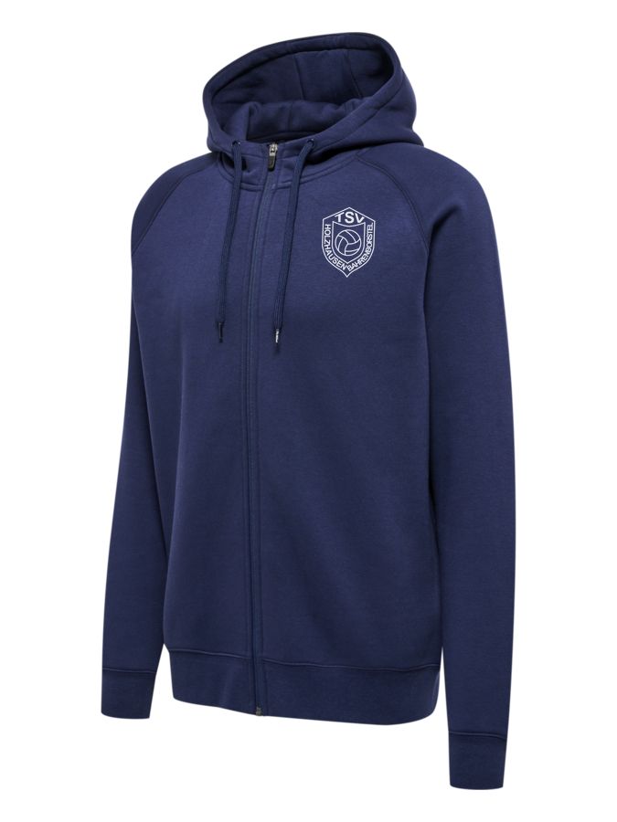 Hummel Red Heavy Zip Hoodie
