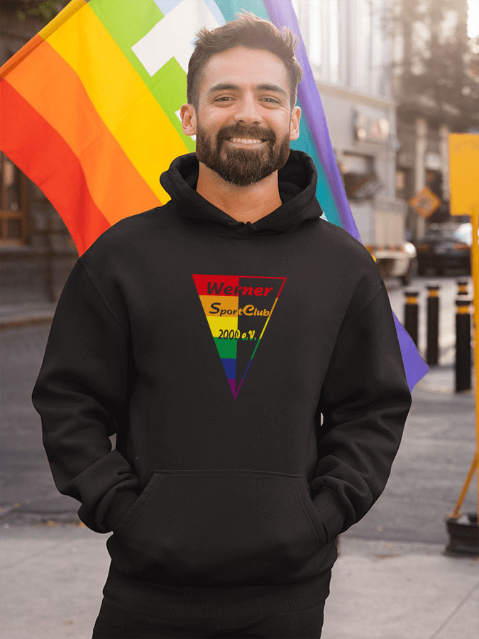 Hoodie Rainbow Herren