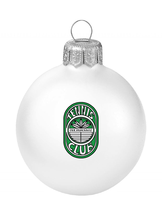 Weihnachtskugel Logo 8cm
