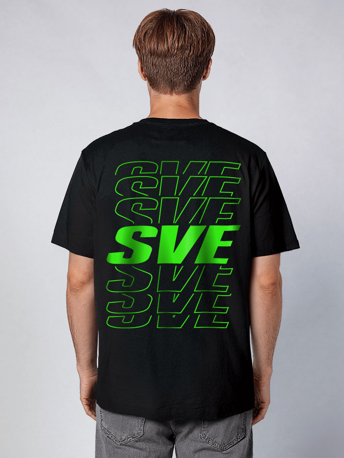 Oversized Shirt Neon Herren