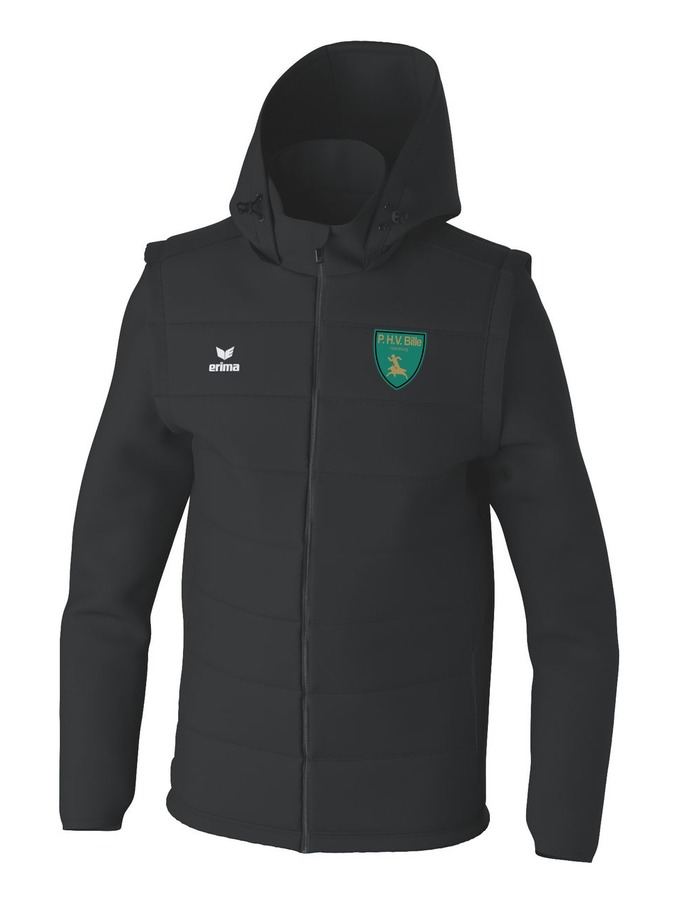 Erima Team Jacke mit abnehmbaren Ärmeln
