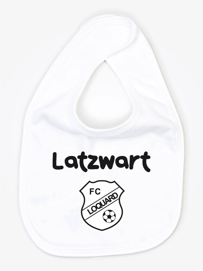 Babylätzchen Latzwart