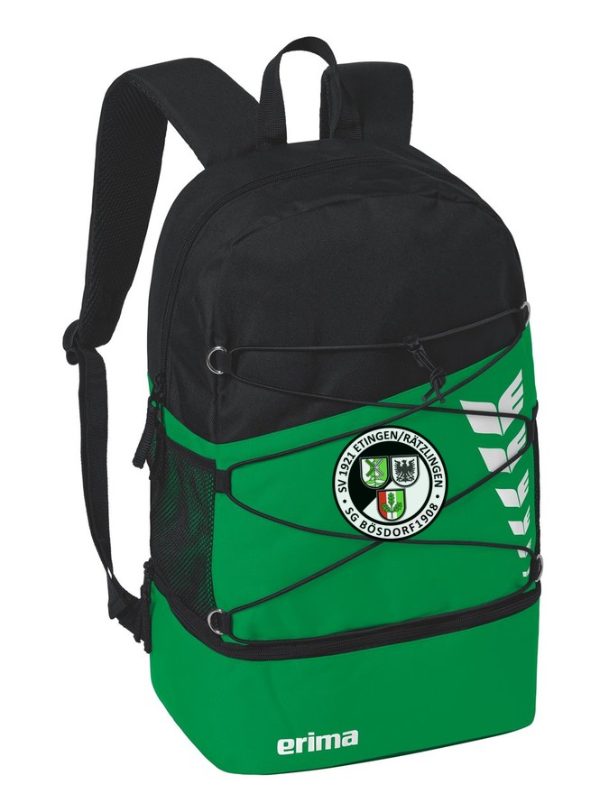 Erima Six Wings Rucksack mit Bodenfach