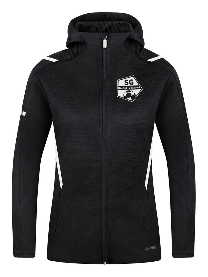 Jako Freizeitjacke Challenge mit Kapuze Damen