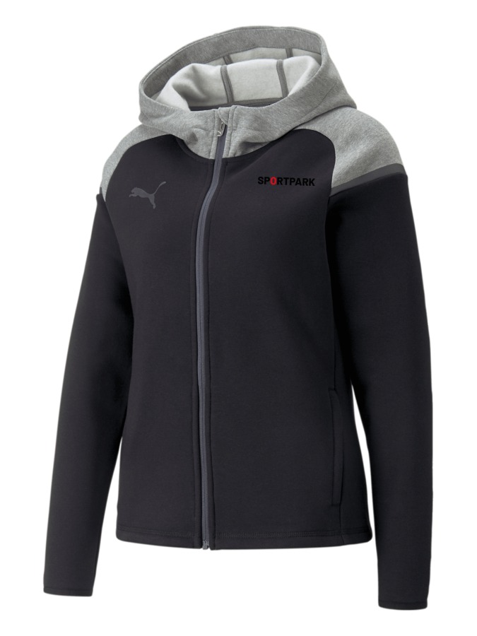 PUMA teamCUP Casuals Kapuzenjacke Damen