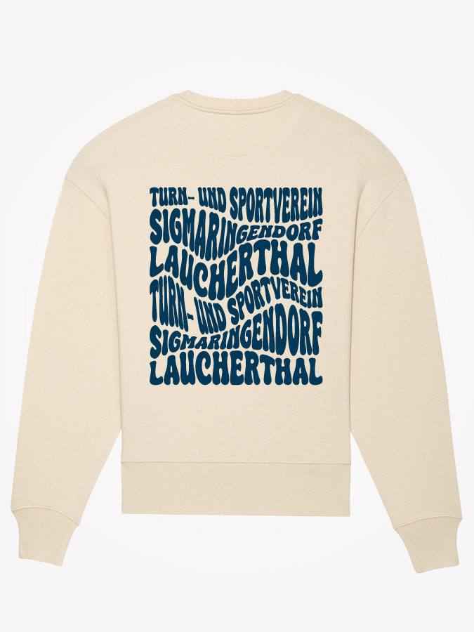 Oversized Sweater Wavy Herren