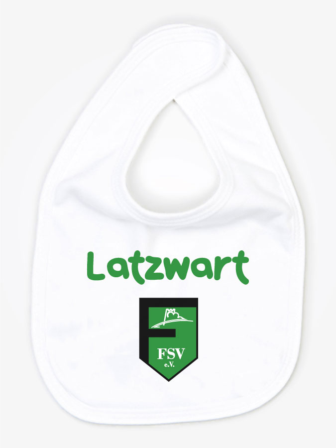 Babylätzchen Latzwart