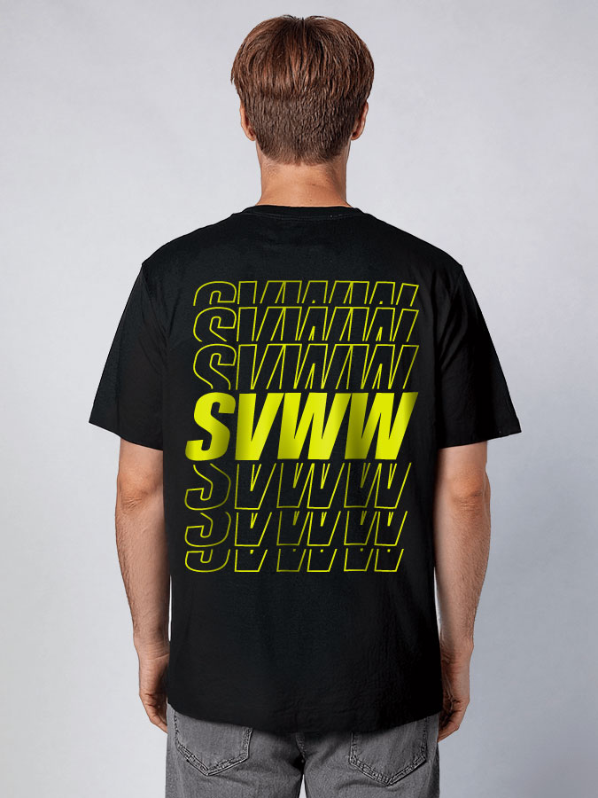 Oversized Shirt Neon Herren