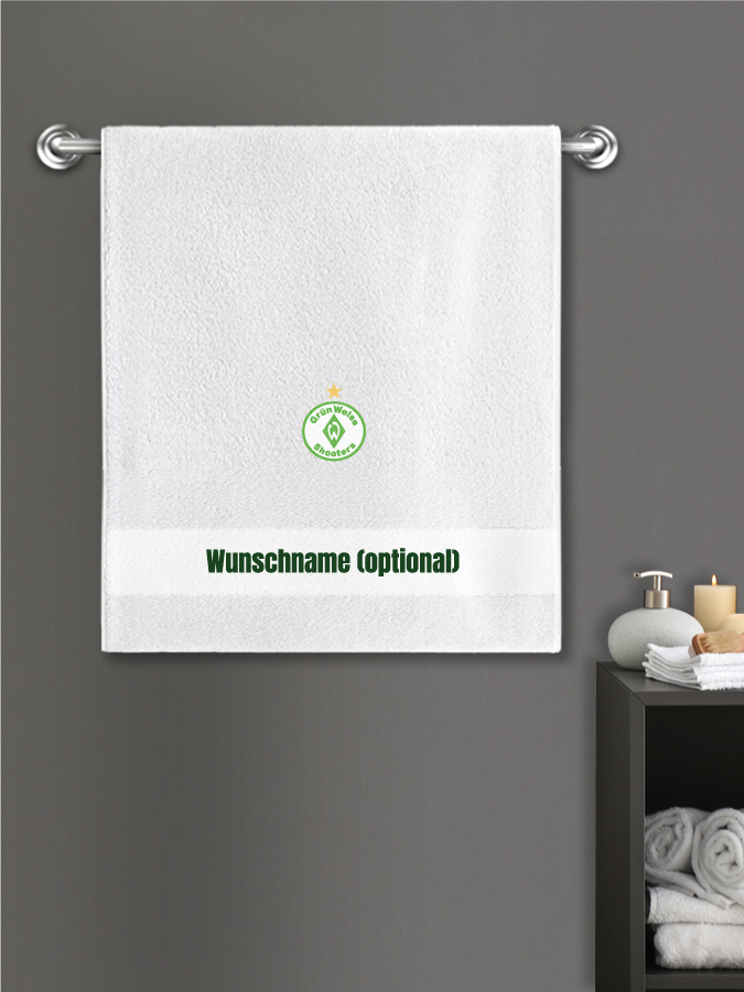 Badehandtuch Team Sticklogo