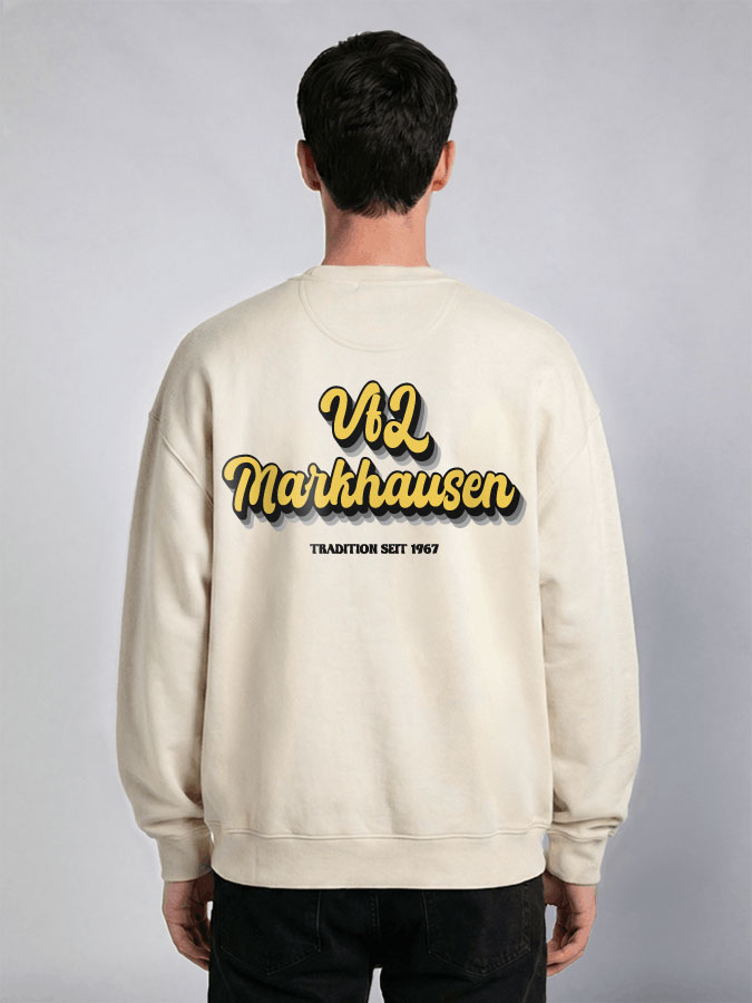 Oversized Sweater Vintage Herren