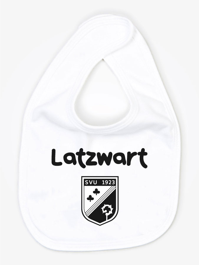 Babylätzchen Latzwart