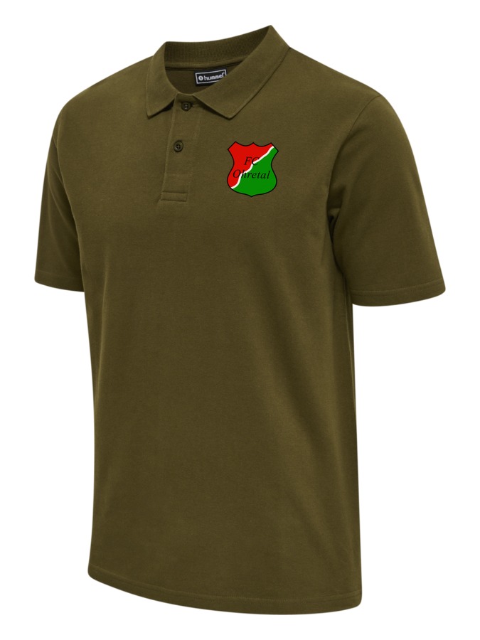 Hummel Red Stretch Polo