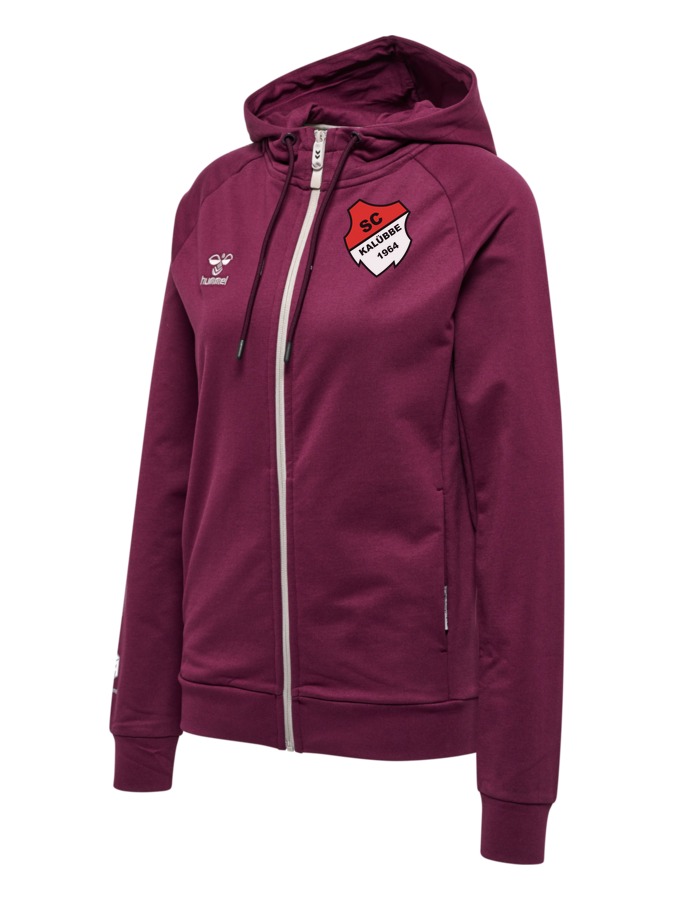 Hummel Move Grid Cotton Zip Hoodie Woma Damen