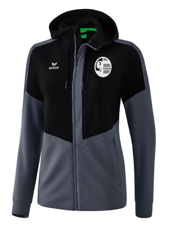 Erima Squad Trainingsjacke mit Kapuze Damen