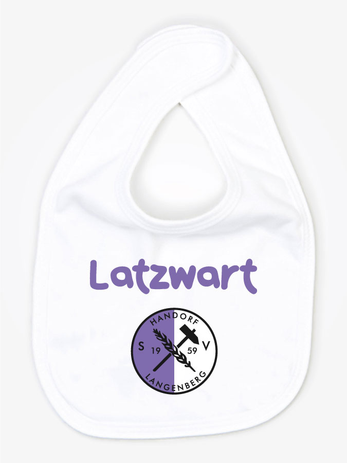 Babylätzchen Latzwart