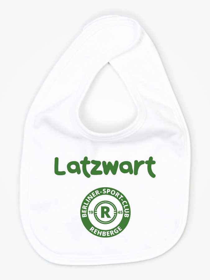 Babylätzchen Latzwart