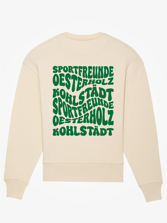 Oversized Sweater Wavy Herren