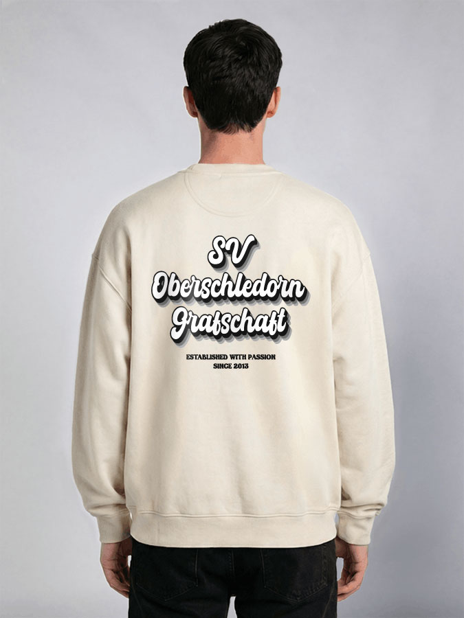 Oversized Sweater Vintage Herren