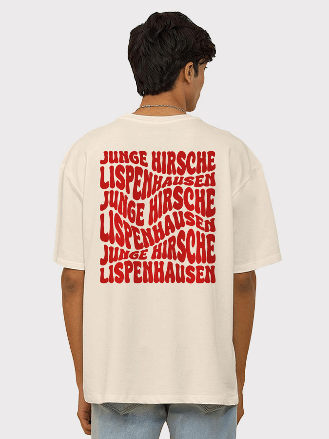 Oversized Shirt Wavy Herren