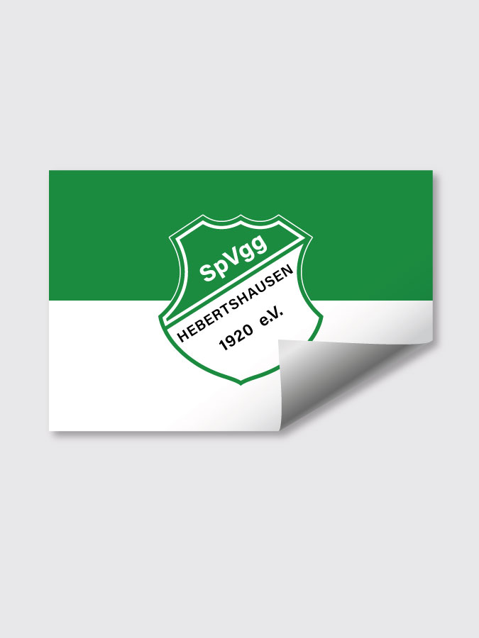 Aufkleber DIN A7 Logo
