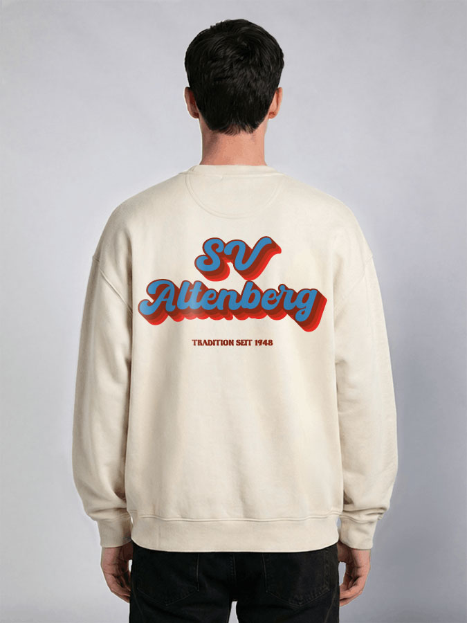 Oversized Sweater Vintage Herren