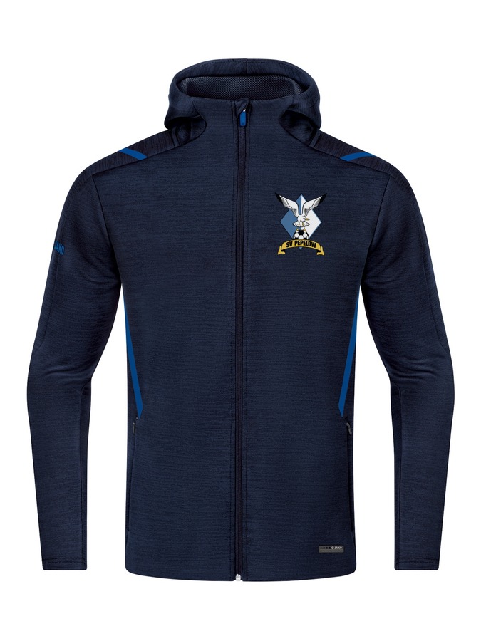 Jako Freizeitjacke Challenge mit Kapuze