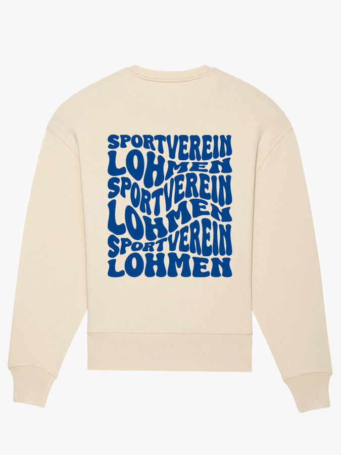 Oversized Sweater Wavy Herren