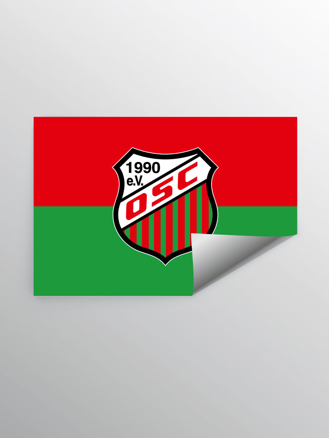 Aufkleber DIN A7 Logo