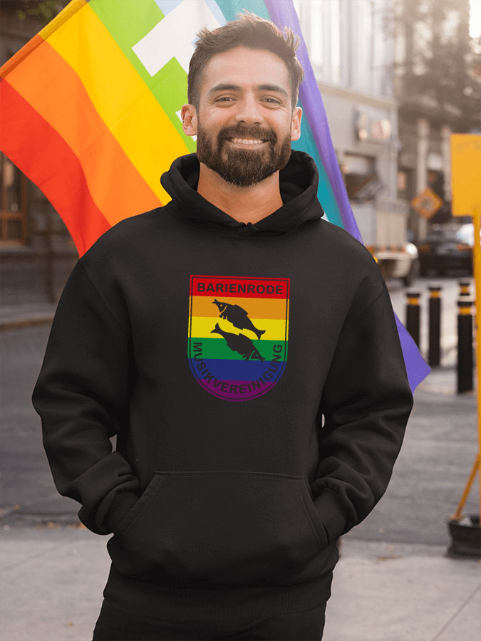 Hoodie Rainbow Herren
