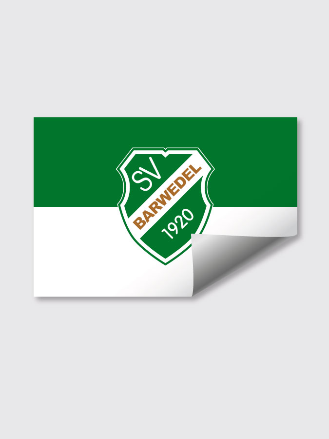 Aufkleber DIN A7 Logo