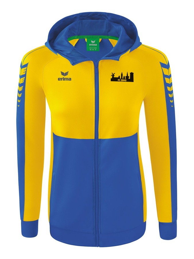 Erima Six Wings Trainingsjacke mit Kapuze Damen