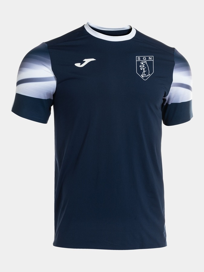 Navy-Silber-Weiß