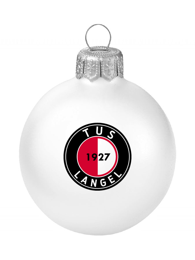 Weihnachtskugel Logo 8cm