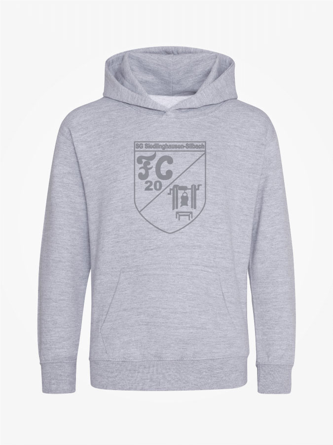 Hoodie All Grey Kids Unisex